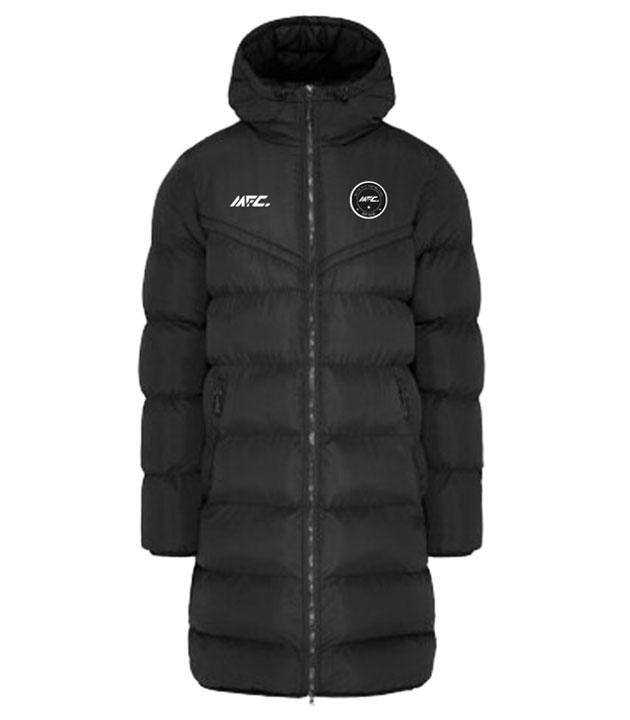 Chevron Longline Puffer Jacket